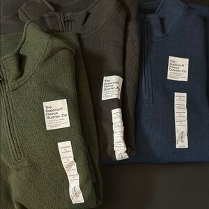 Supersoft Fleece Quarter-Zip Pullover Bundle (3 total)